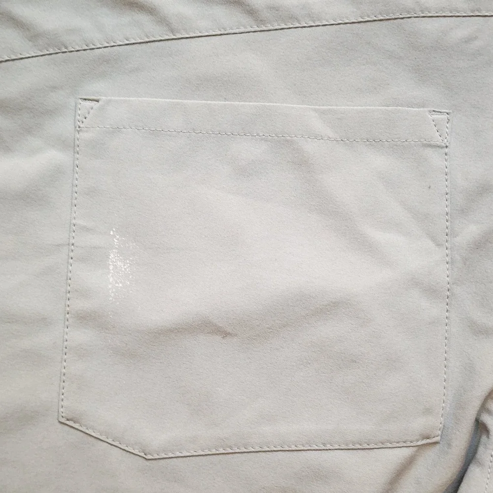 Patagonia Women's Hiking Trail Shorts Beige Outdoor Nylon Spandex Size 2